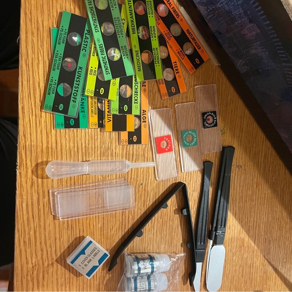 Tasco Red Telescope & Microscope Set - Picture 11 of 15